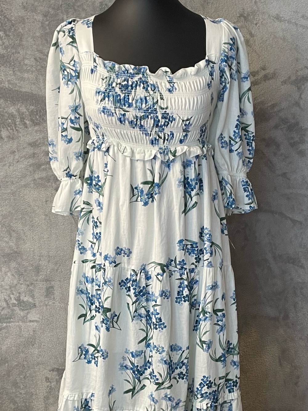 Women’s Especia Floral Milkmaid Dress Size M